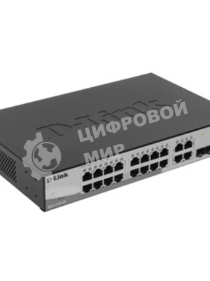 Коммутатор D-Link DGS-1210-16/G2A, 16×1 Гбит/с + 4×1 Гбит/с Combo, настраиваемый
