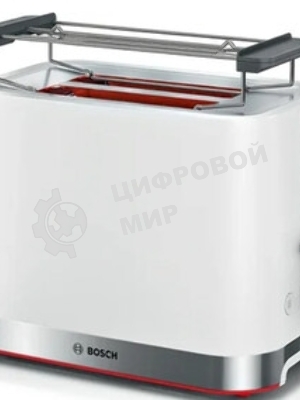 Тостер Bosch TAT4M221 белый, 970 Вт, 2 слота