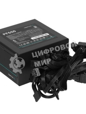 Блок питания Deepcool/GamerStorm PF650, 650Вт, 80 PLUS, 120мм, черный
