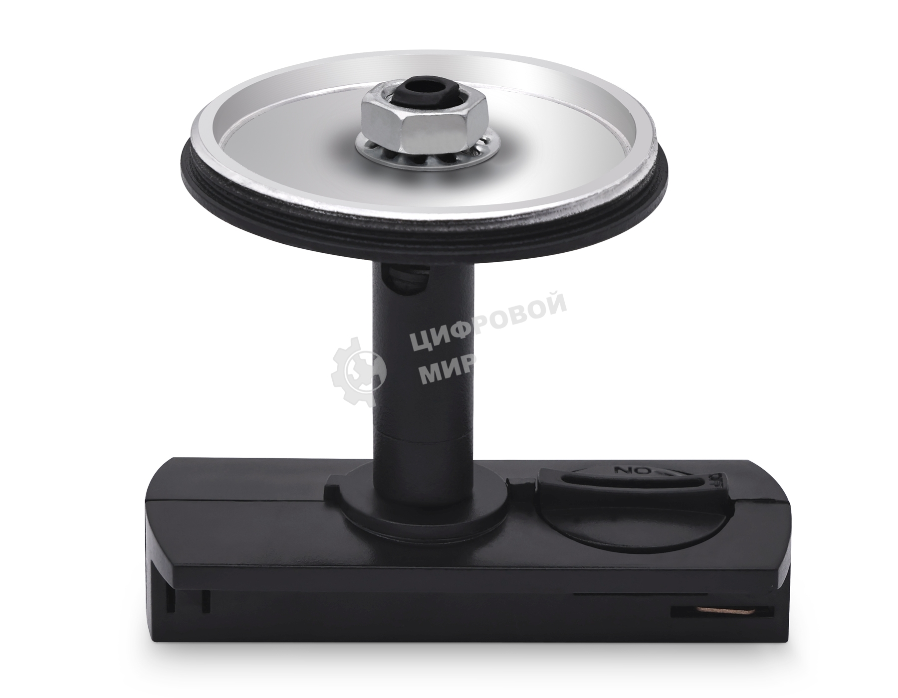 Крепеж трековый A2537 SBK черный песок D70*H66mm (для корпуса D70mm)