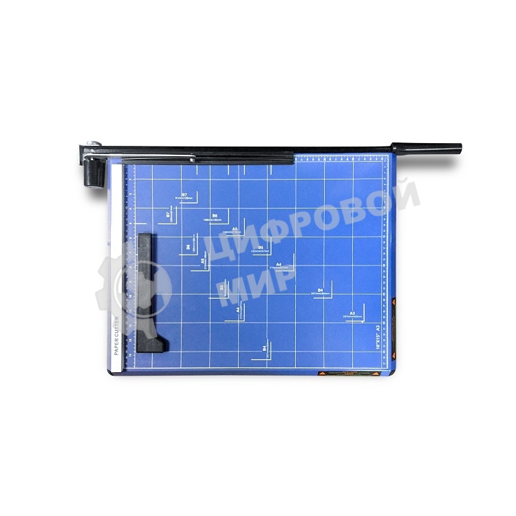 Резак сабельный ГЕЛЕОС РС A3-2, А3, 11-12 листов (70г/м2), прижим механич., длина реза 460мм., корпус металл 