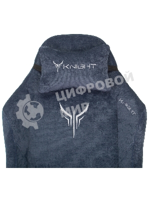 Кресло Knight N1 Fabric синий, ткань, 120 кг, механизм качания