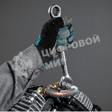 Набор ключей Matrix комбинированных, трещеточных 8 шт