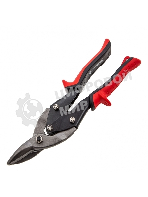 Ножницы по металлу Matrix, 250 мм, правые, обрезиненные рукоятки