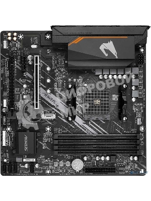 Материнская плата Gigabyte B550M AORUS ELITE, AM4, AMD B550, 4xDDR4, 4xSATA, 2xM.2, 1xPCI-E 4.0 x16, 1xPCI-E 3.0 x4, 1xPCI-E x1, 1xHDMI, 1xDVI-D, 1x 1Gb LAN, 4xUSB-A 2.0, 4xUSB-A 3.2 Gen 1, 3x3.5 мм, 7.1, Micro-ATX