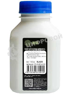 Тонер Cactus CS-THPU-150 черный флакон 150гр. для принтера C7115A/Q2613A/Q2624A/C4092A/C3906A/Q7553A/CF280A для HP LJ 1010/1020/P2015/P3015/P4015/P2035/P2055/M402