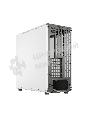 Компьютерный корпус без блока питания Fractal Design North XL TG Dark Tint, Full-Tower, 3x140мм, 2xUSB-A 3.2 + 1xUSB 3.2 Type-C E-ATX, ATX, mATX, mITX Wood panel, Chalk белый