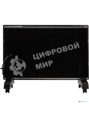 Конвектор электрический Rexant черный, 1500 Вт, 12 м2, электронный термостат, Wi-Fi