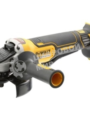 Угловая шлифовальная машина бесщеточная DCG406N. 18.0 В XR, 125мм, 9000 об/мин, клавишный выключатель, без аккумуляторов и з/у, 1.75