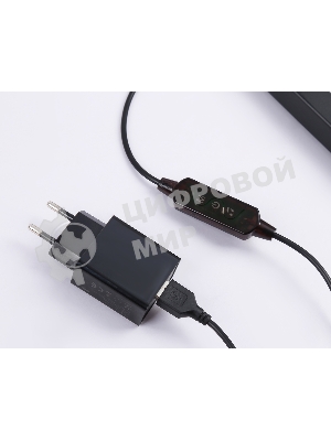 Светильник Ambrella light FL8022 BK черный LED 15W RGB D32*1250 (ПДУ РАДИО 2.4G)