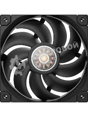 Вентилятор для корпуса DEEPCOOL FT12 черный, 120 мм, 2150 об/мин, 32 дБ, 4 pin
