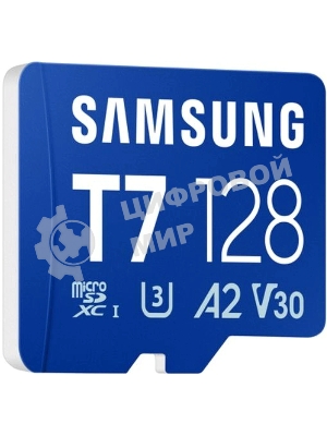 Карта памяти MicroSDXC 128GB Samsung MB-MB128T/WW T7 UHS-1 U3 A2 V30