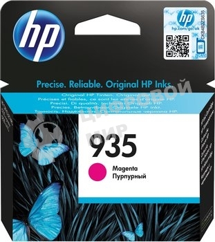 Картридж струйный HP C2P21AE №935, пурпурный Officejet Pro 6830, (400 стр.)
