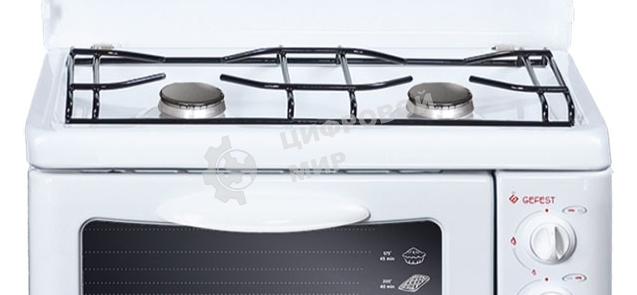 Плита настольная газовая Gefest 100 белый + духовка