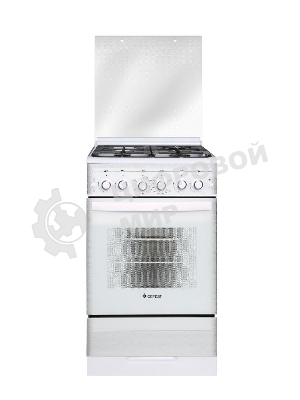 Плита газовая Gefest ПГ 5300-02 0040 белый, конфорок 4 шт, духовка 52 л, 50 см x 85 см x 58.5 см