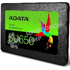 Накопитель SSD ADATA SU650, 256Gb, SATA III, 2.5