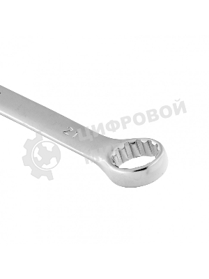 Ключ комбинированный Stels 21 мм, CrV, матовый хром