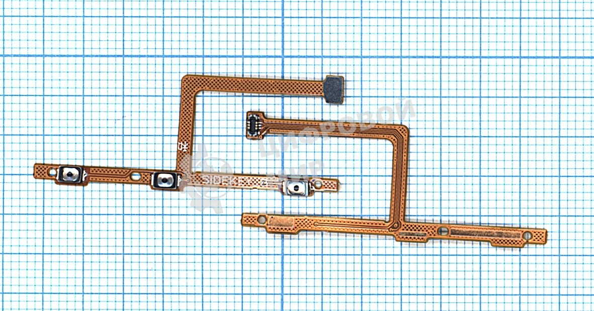 Шлейф кнопки включения и кнопок громкости для Nokia 8