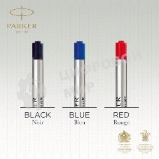 Стержень шариковый Parker QuinkFlow Z08 (CW1950372) M 1мм, черные чернила, блистер (2шт)