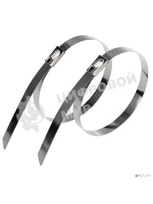 Хомут-стяжка стальная Rexant 100x4,6 мм, упаковка 50 шт.