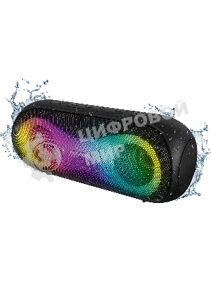 Портативная акустика SVEN PS-165, черный (16 Вт, Waterproof (IPx6), TWS, Bluetooth, microSD, 3000мА*ч)