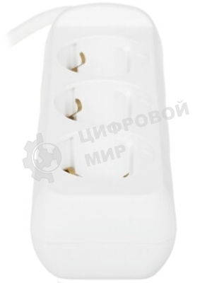 Удлинитель электрический ЭРА UDL-16-3100-E Greenline 3 розетки с заземлением 10м ПВС 3x1мм2