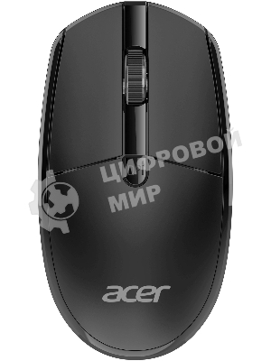 Мышь беспроводная Acer OMR408 черный оптическая 1600dpi беспров. для ноутбука 4but (ZL.MCEEE.02Z)