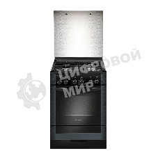 Плита газовая Gefest ПГ 6300-02 0046 черный, конфорок 4 шт, духовка 52 л, 60 см x 85 см x 60 см