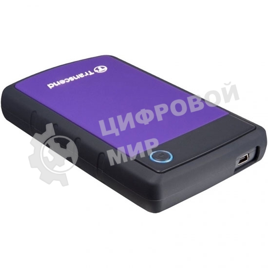 Внешний HDD Transcend USB 3.0 1Tb TS1TSJ25H3P StoreJet 25H3P (5400 об/мин) 2.5