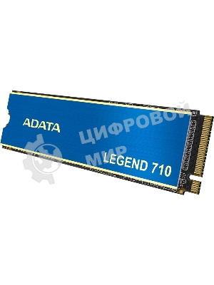 Накопитель SSD ADATA LEGEND 710, 2Tb, PCIe 3.0 x4, M.2 2280, NVMe, R/W 2400/1800, с радиатором
