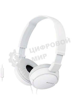 Наушники Sony MDR-ZX110APW белый