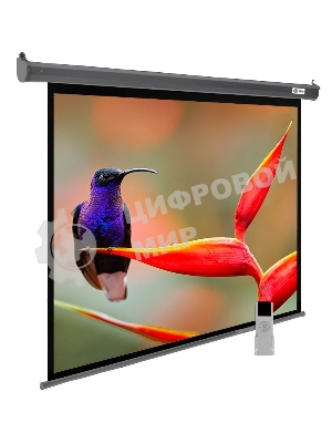 Экран Cactus 138x220см SIlverMotoExpert CS-PSSME-220X138-DG 16:10 настенно-потолочный рулонный темно-серый (моторизованный привод)