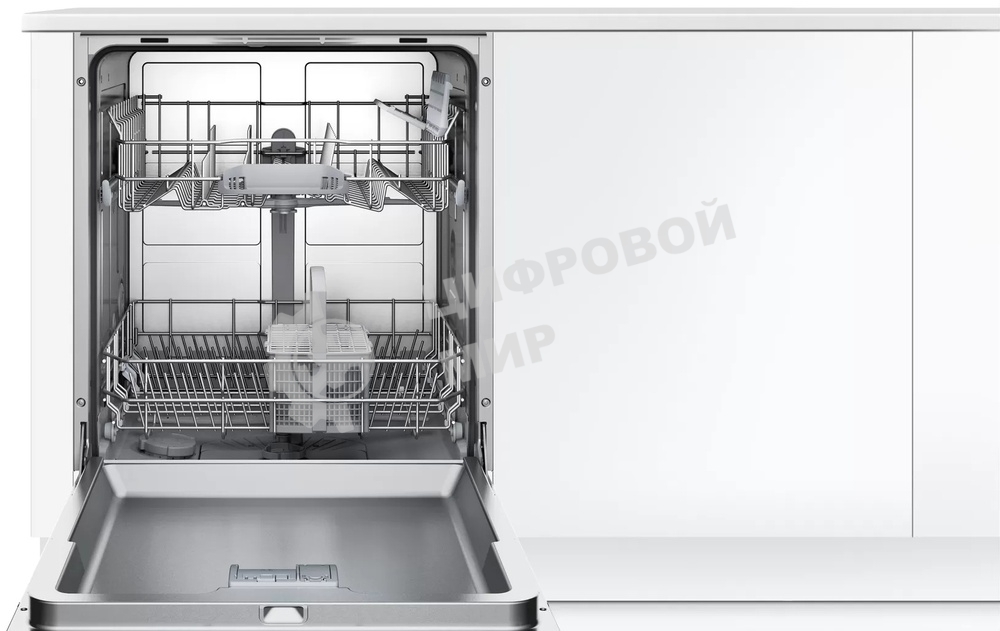 Встраиваемая посудомоечная машина Bosch SMV25AX06E, черный, 59.8 см, 12 компл., 48 дБ, класс A