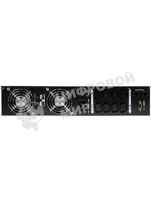 Источник бесперебойного питания ИБП Бастион RAPAN-UPS 2000 RACK+4x9Ah (1400 Вт, Line-interactive, встроенные АКБ 4 шт.x 9Ah) 8959