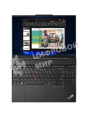 Ноутбук Lenovo ThinkPad E16 G2 Ryzen 7 7735HS 16Gb SSD 512Gb AMD Radeon 16
