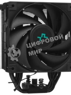 Кулер для процессора DEEPCOOL AG500 BK ARGb V2 черный 120мм алюминий+медь 1900rpm 29.4db 40pin 240W 160мм