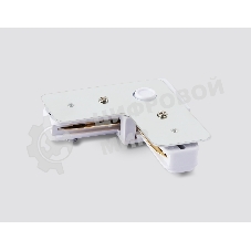 GL7163 WH белый коннектор угловой для однофазного шинопровода Standard 220V NEW 70*70*20