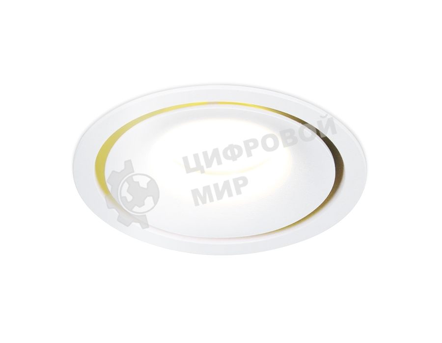 Светильник Ambrella light TN120 WH/S белый/песок GU5.3 D100*30