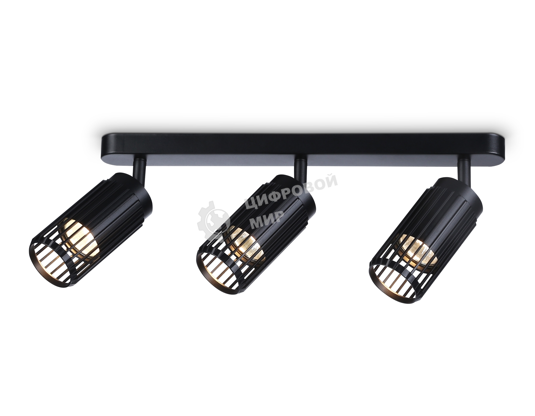 Светильник Ambrella light TN51690/3 BK черный GU10/3 260*60*180