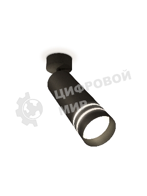 Светильник Ambrella Light XM6343013 SBK/FR черный песок/белый матовый MR16 GU5.3 (A2210, C6343, N6236)