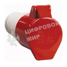 Розетка переносная IEK PSN22-016-5 ССИ-215 16А-6ч/200/346-240/415В 3Р + РЕ+ N IP44 MAGNUM IEK