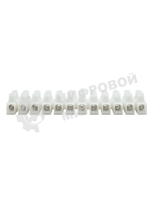 Колодка клеммная 12х2.5мм винт. п/а OK-432-12-NY ДКС 43212NY