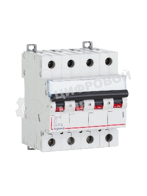 Выключатель автоматический DX3-E C25 4П 6000/6kA