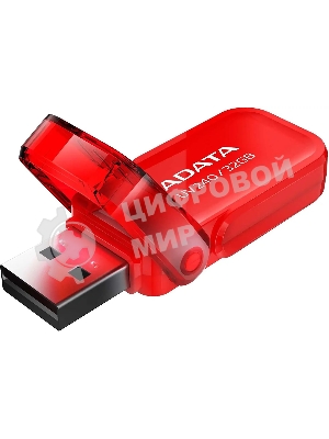Флешка USB ADATA UV240 (AUV240-32G-RRD), 32Gb, USB 2.0, R/W 15/5, красный
