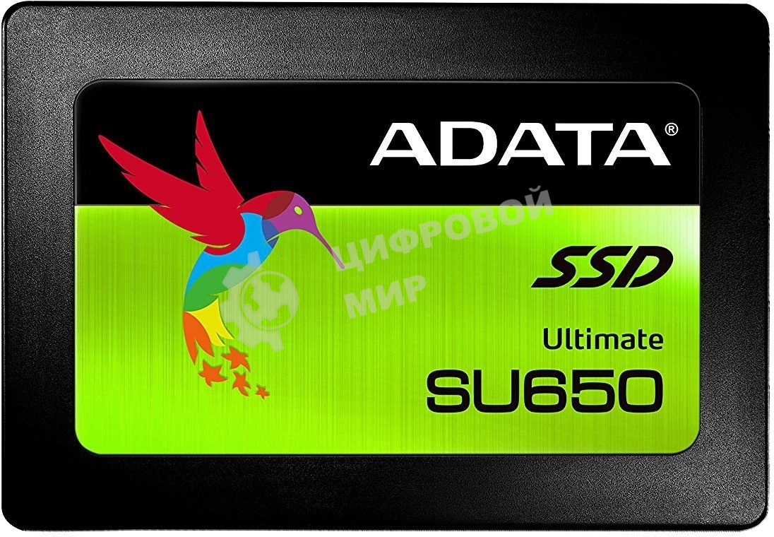 Накопитель SSD ADATA SU650, 512Gb, SATA III, 2.5
