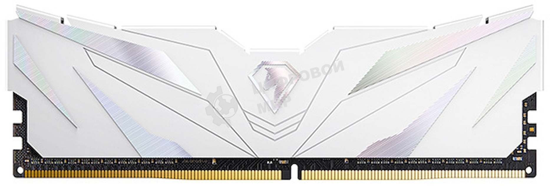 Оперативная память NETAC, DDR4, 8GB (1x8GB), 3200MHz, CL16, DIMM, с радиатором, белый