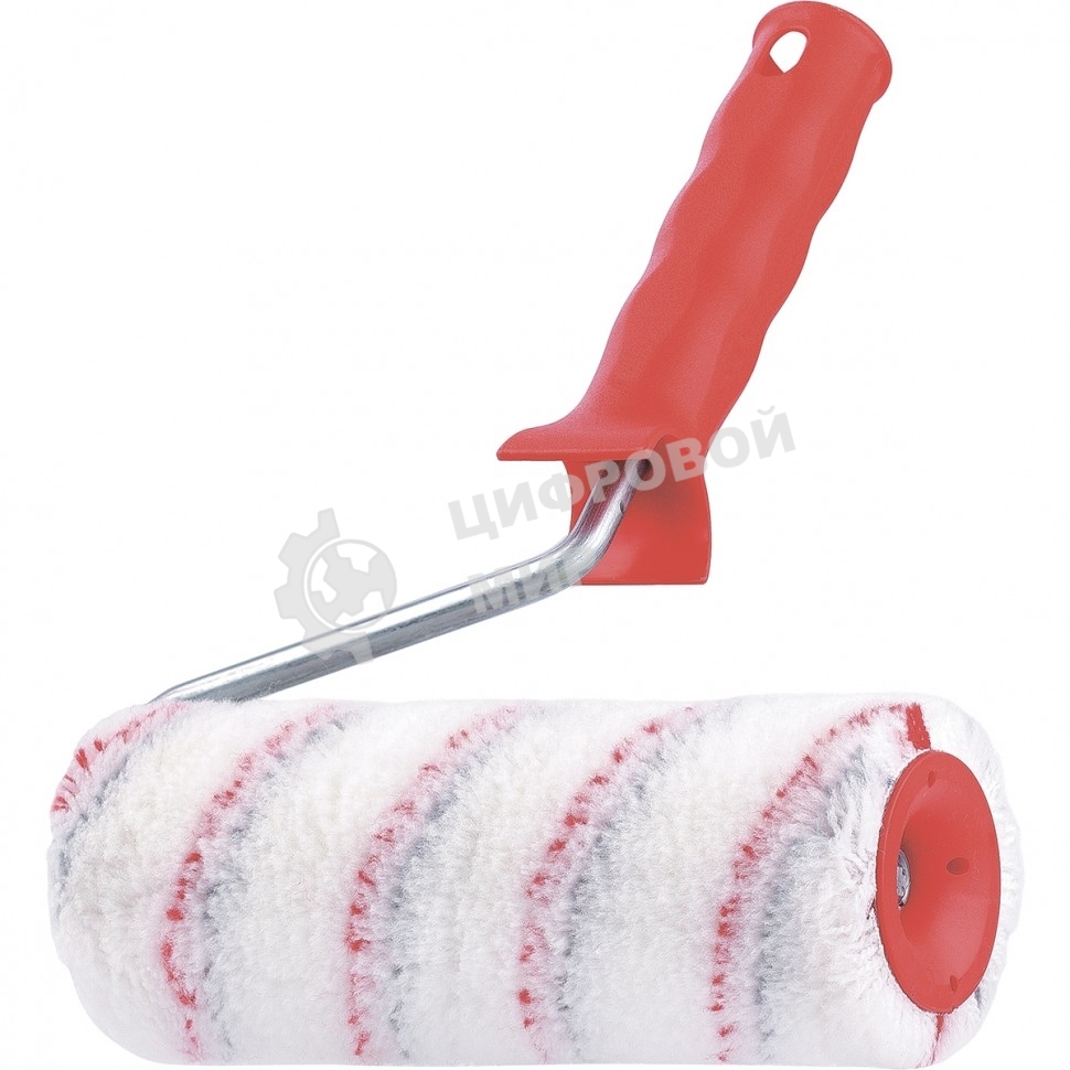 Валик в сборе Matrix нейлон, 250 мм, ворс 12 мм, D 48 мм, D ручки 6 мм