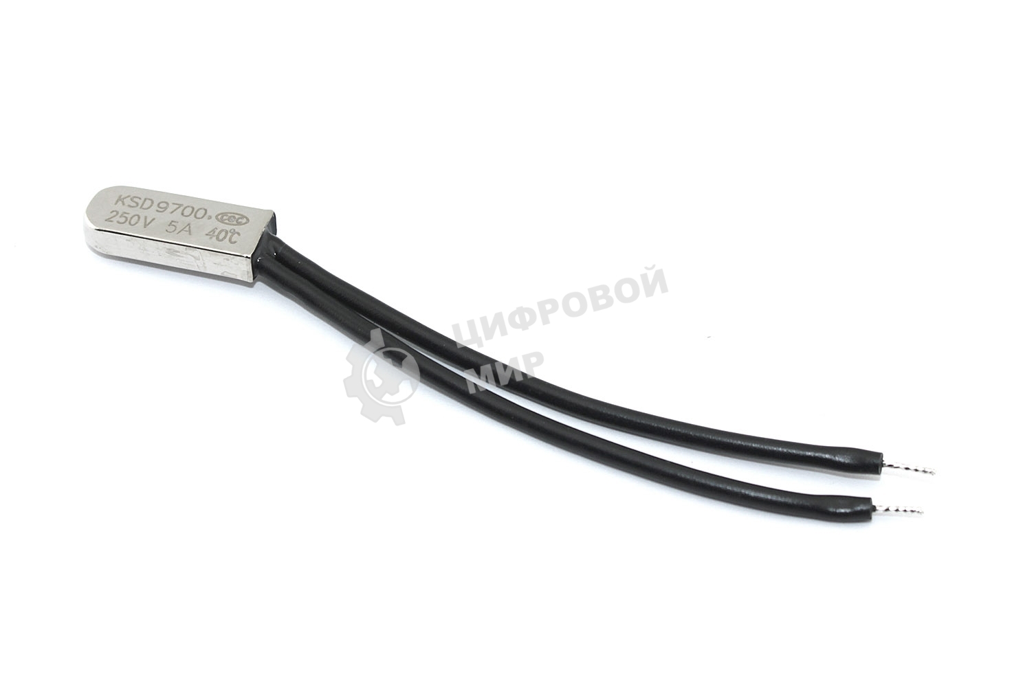 Термостат биметаллический KSD9700 5А/40 С нормально замкнутый