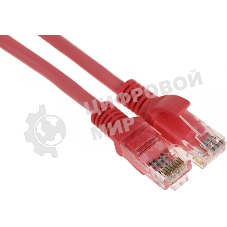 Патч-корд UTP Cablexpert cat.5e, 0.25м, литой, многожильный, розовый