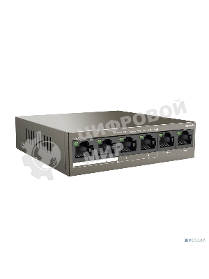 Коммутатор Tenda TEF1106P-4-63W 6PORT 100M 4POE